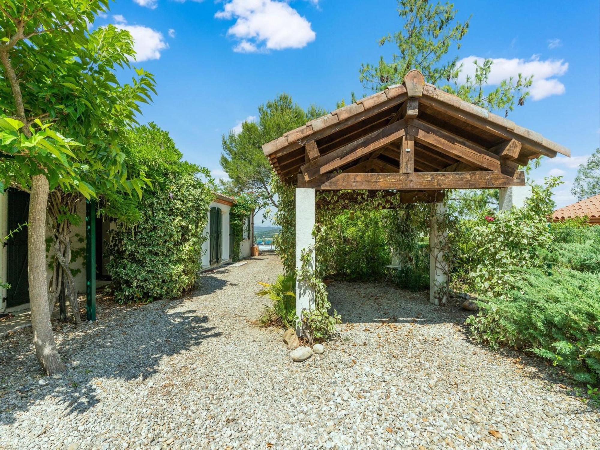 Vacation Home In Limoux With Pool Eksteriør bilde